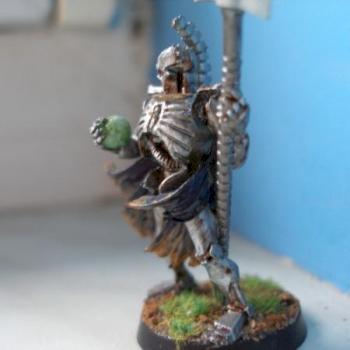 Necron with resurection orbe by alphadelta