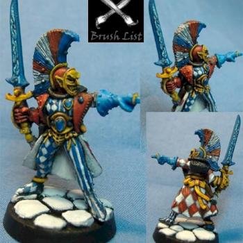 warhammer 40k Eldar Harlequin by Leavesden