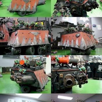 Orks Waaagh Volmax BurnaBoyzBattlewagon by AzhrarnX