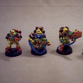 Relictors (non-standard scheme) - marines w/special weapons by dont panic