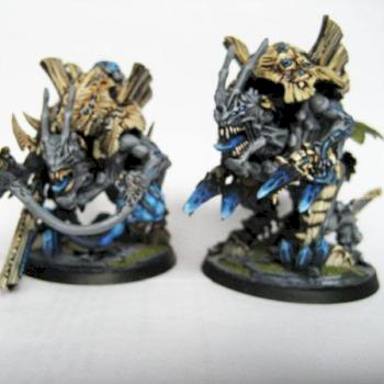 Tyranid Carnifex - Two of 'em by titan136