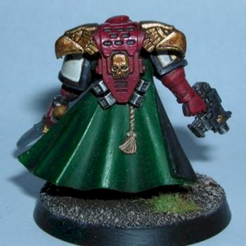 Blood Ravens Captain - Back by heldane