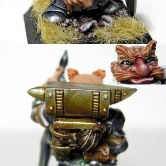 Dwarf armourer by Routaporsas