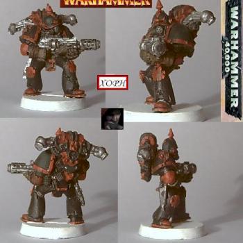 Plague Marine vs Melta Gun by XOPH