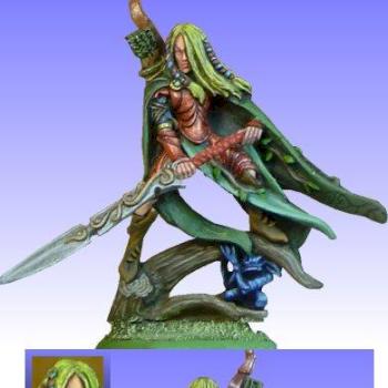 Wood Elf Lord by Bodrius