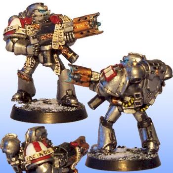 Grey Knight with Incinerator by 40kdarkangels