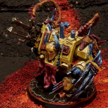 Chaos Dreadnought by fyrblckdragon