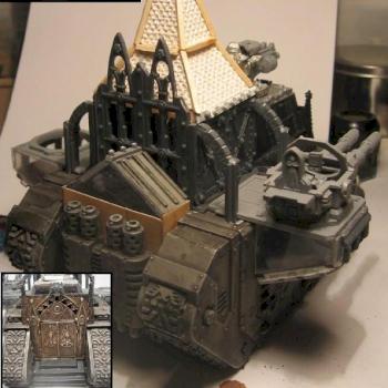 Land Raider Battle Sisters by cyroul