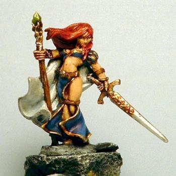 Alastriel, Elf Mage by terrainmonkey