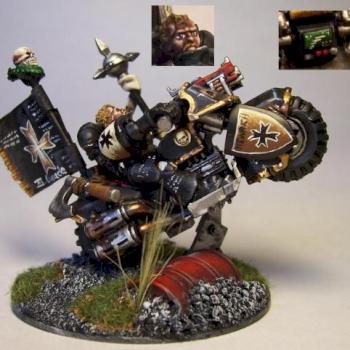 Black Templar Biker by Graf Flavius