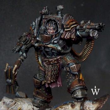 Perturabo Primarch of the Iron Warriors by WarmasterPainting