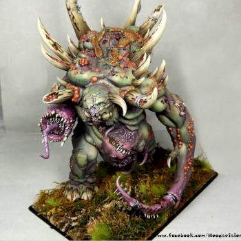 Nurgle Chaos The Glottkin by HooY
