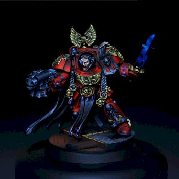 Space Hulk Sergeant Lorenzo by Flameon