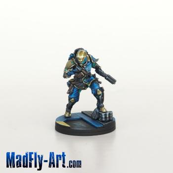 Raveneye Officer by MadFlyArtStudio