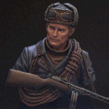 Soviet Mountainer officer by Bonelord