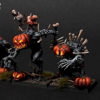 Halloween Pumpkin Head Crypt Horrors by BloodyBeast.com