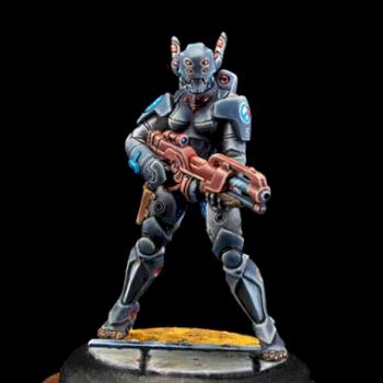 Infinity PanOceania Orc Trooper by Darklyte Productions