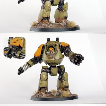 Mantis Warriors Contemptor Dreadnought by Pfreck