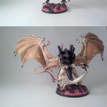 Winged Leviathan Hive Tyrant by frankencowx