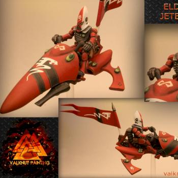 Eldar Saim-Hann Windrider Jetbike by Valknut Painting