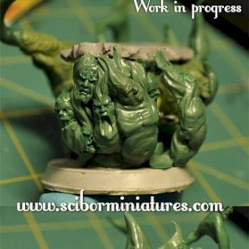 base 40mm work in progress by Scibor
