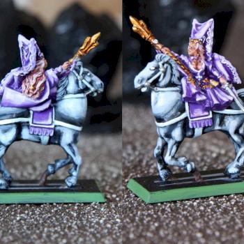 Bretonnian Damsel On Horse by mrsw0nka
