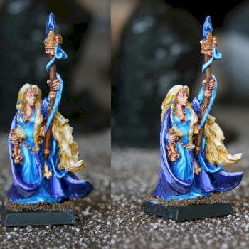 Bretonnian Damsel On Foot by mrsw0nka