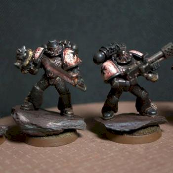 Black Templar Initiates by Eye0fHoruS