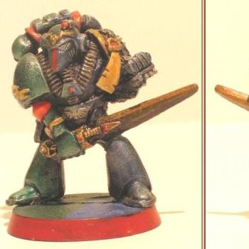 Rogue trader Space Marine by petekari