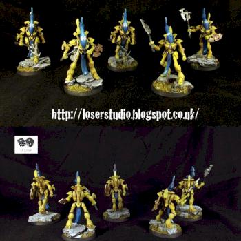 Eldar Iyanden Wraithblades by Lil'Legend Studio by lilloser