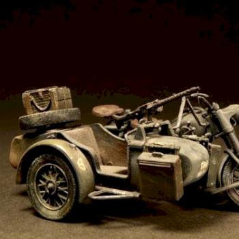 BMW R75 German World War II-era motorcycle by Finecraftpoland