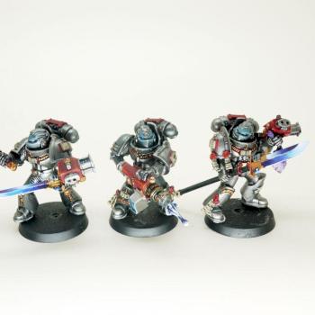 Grey Knights Strike Squad by iotaomicron