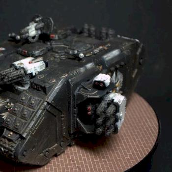 Black Templar Land Raider Crusader by Eye0fHoruS