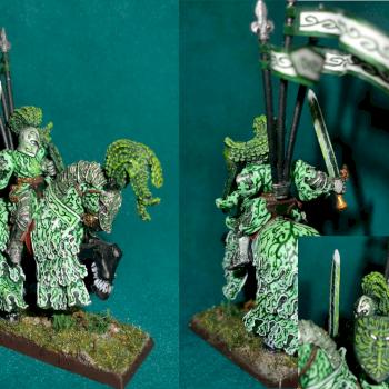 El Caballero Verde (Green Knight) by J.Nadal