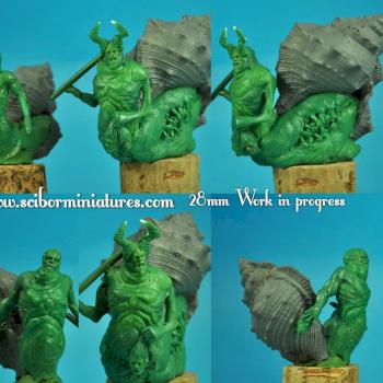 work in progress - snails by Scibor