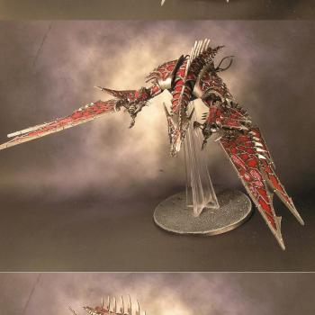 Chaos Space Marines Word Bearers Hel / Hell Drake by TheWarmastersRevenge