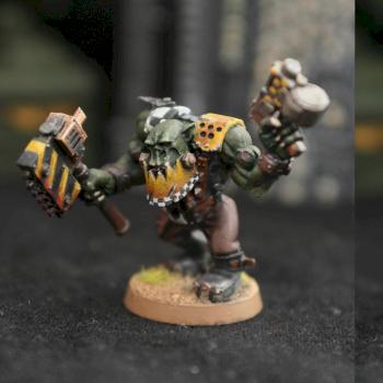 Bad Moon Ork Nob by Evander