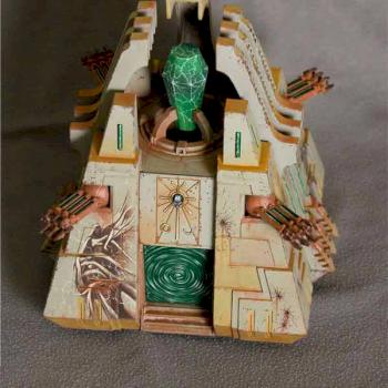 Necron Monolith by Chortos