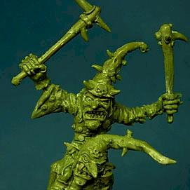 goblin champion (28mm) by Chasm Keeper
