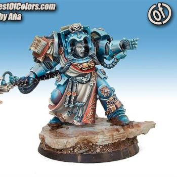 Ultramarines Space Marines Terminator Librarian by Ana