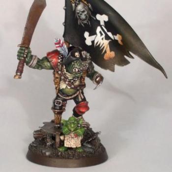 Ork Pirate Boss by Mudski