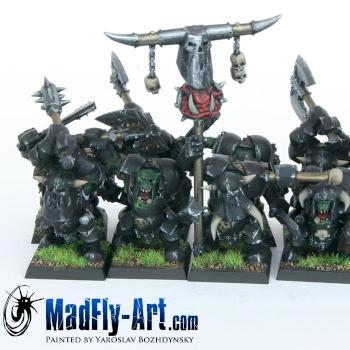 Black Orcs by MadFlyArtStudio