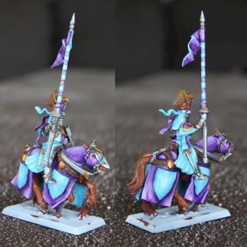 Bretonnian Grail Knight by mrsw0nka