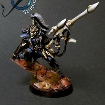 Illic Nightspear by HellfireStudio