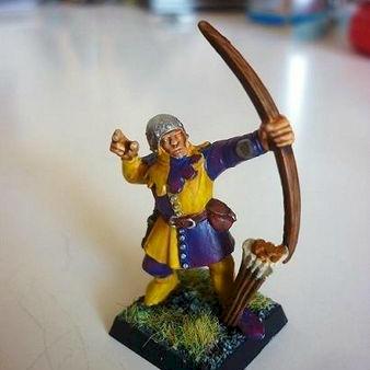 Peasant bowman by Slagash