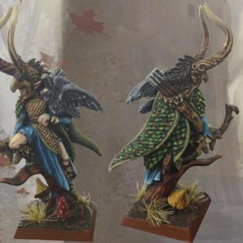 Wood Elf Lord with Bow by YourWellPaintedArmy