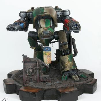 Mars Pattern Warhound Titan by MadFlyArtStudio