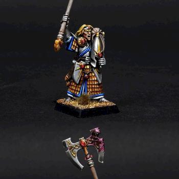 High Elves Prince with Great Axe by BloodyBeast.com