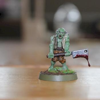HeroQuest Zombie wandering outside by Chickje