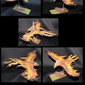 Warhammer: Flamespyre Phoenix by noxyren